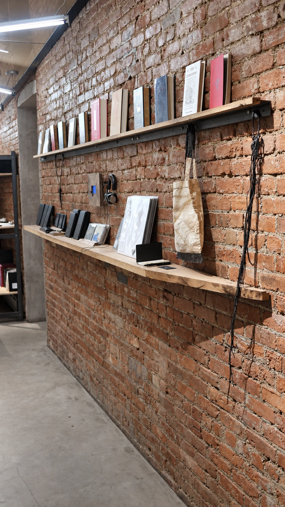 Occulter books and objects wall display
