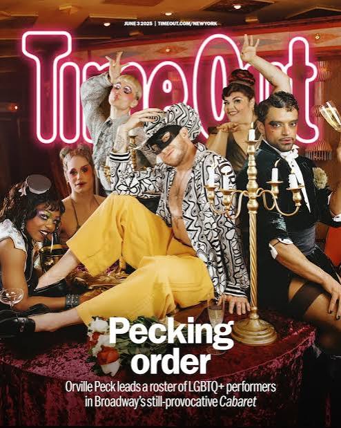 Time Out New York, June 2025 digital cover featuring Orville Peck and the cast of Cabaret